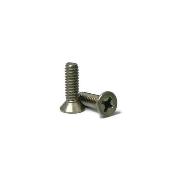 Newport Fasteners M8-1.25 x 16 mm Phillips Flat Machine Screw, Plain 18-8 Stainless Steel, 1300 PK 367017-BR-1300 - main
